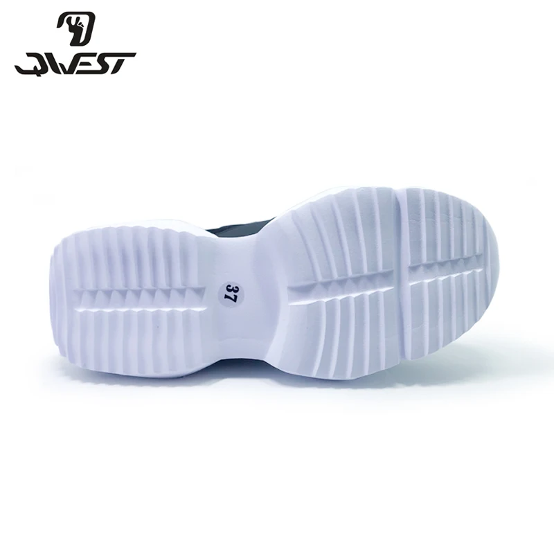 QWEST-zapatos deportivos de ocio para niños, zapatillas de deporte con gancho y bucle para exteriores, talla 31-37, envío gratis, 201K-NQ-1624