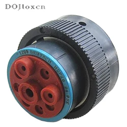 1 Set 9 Pin Original USA Deutsch Male Female Black Connector Plug HDP Series Cavities HDP24-24-9PE HDP26-24-9SE