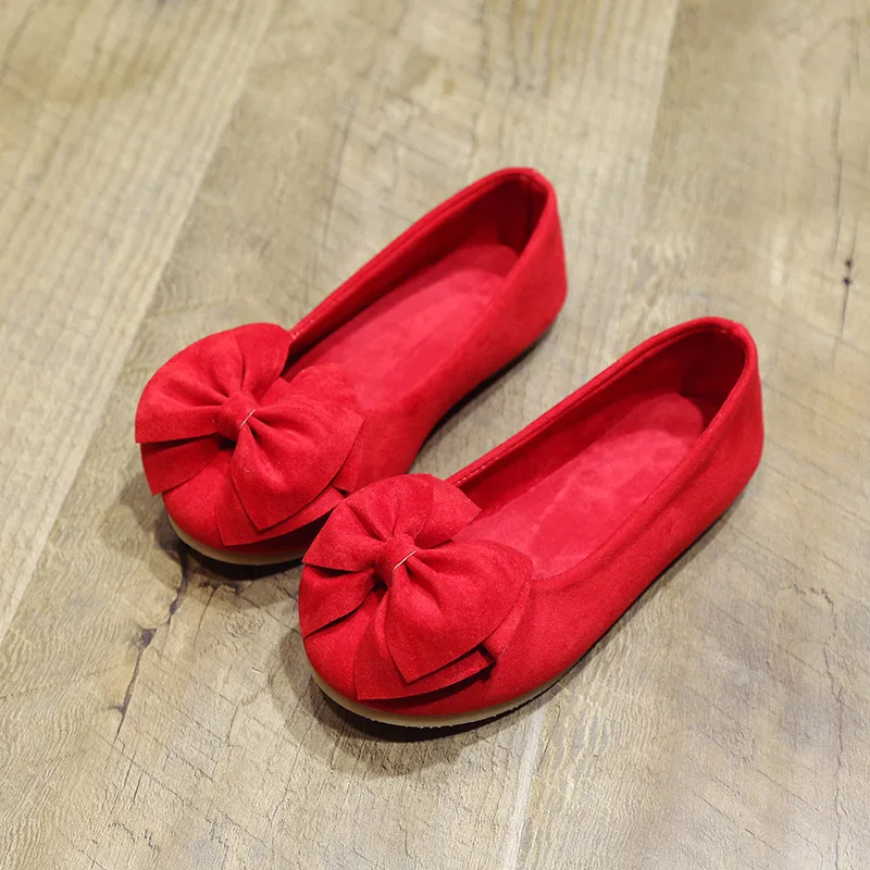Mocassins en Daim Souple avec Nministériels d Papillon pour Fille, Chaussures de Princesse, Décontractées, Printemps-Automne