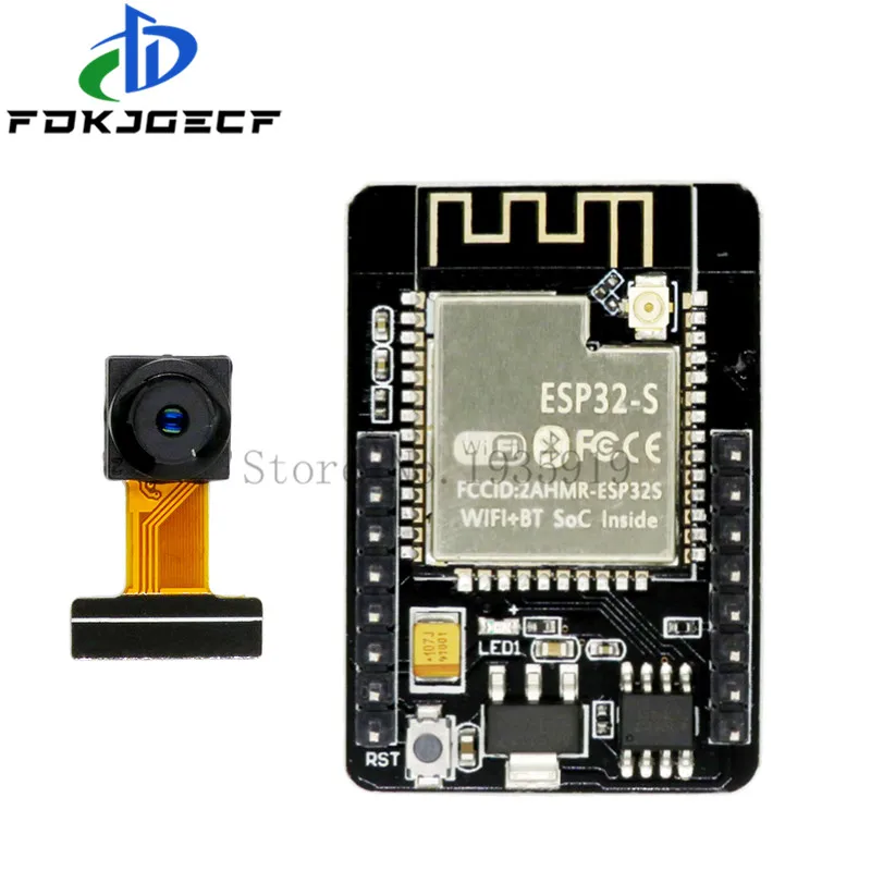 ESP32-CAM ESP-32S WiFi Module ESP32 serial to WiFi ESP32 CAM Development Board 5V Bluetooth with OV2640 Camera Module