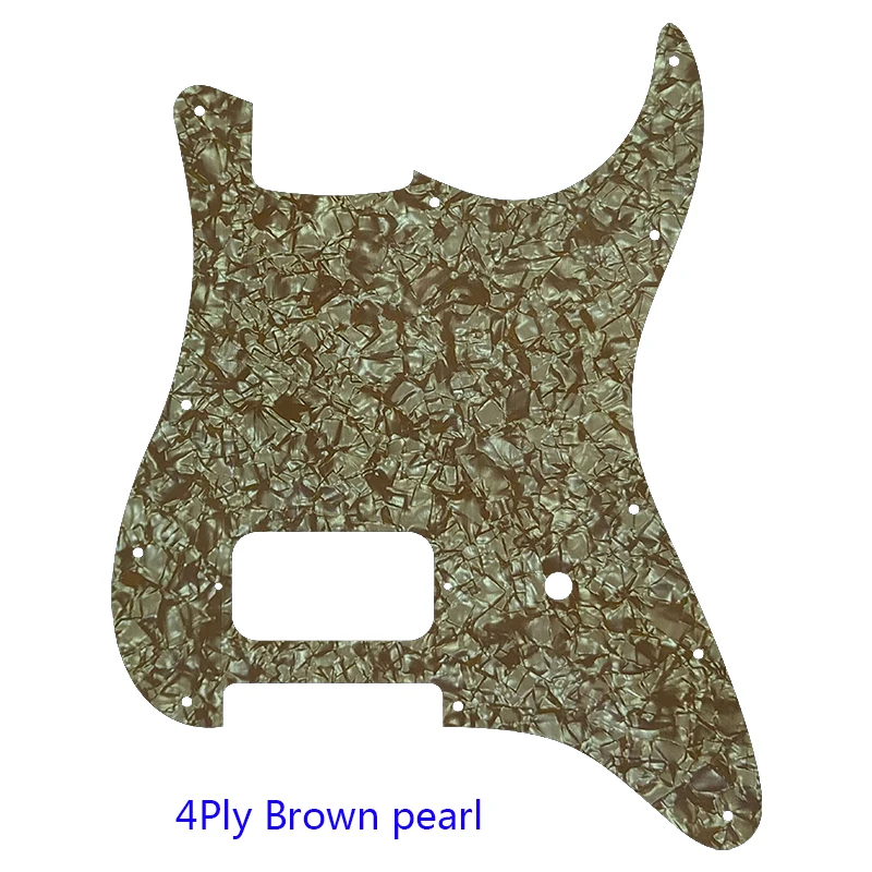 Pleroo Custom Guitar Parts - For FD US 11 Mounting Screw Hole Standard Start H Guitar Pickguard With Brige