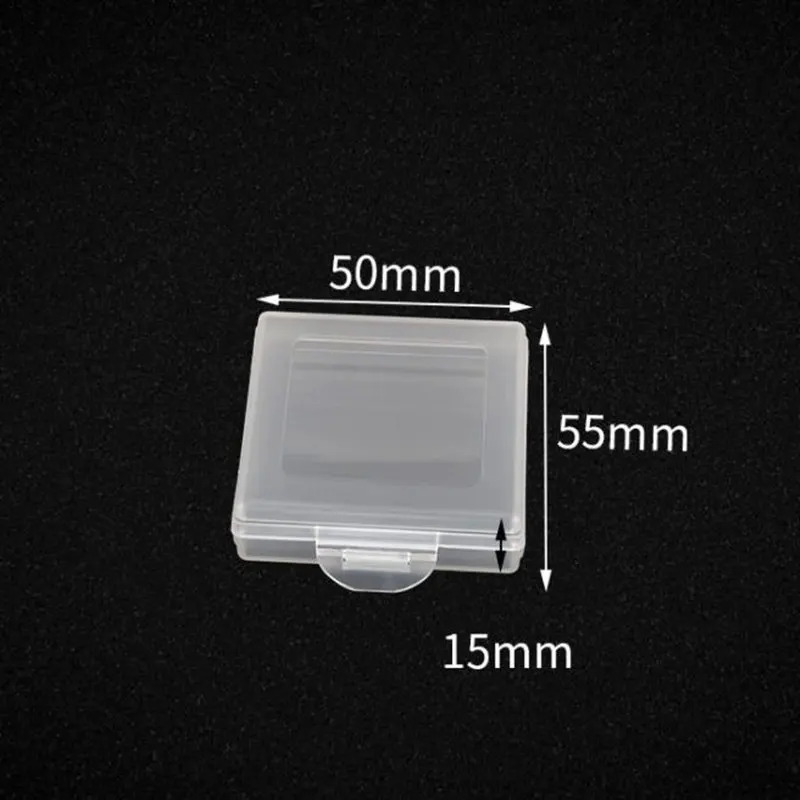 200pcs Small Case PP Transparent Plastic Storage Box Pack boxes DIY Making Screw Parts Manicure Nail Material Accessories NO271