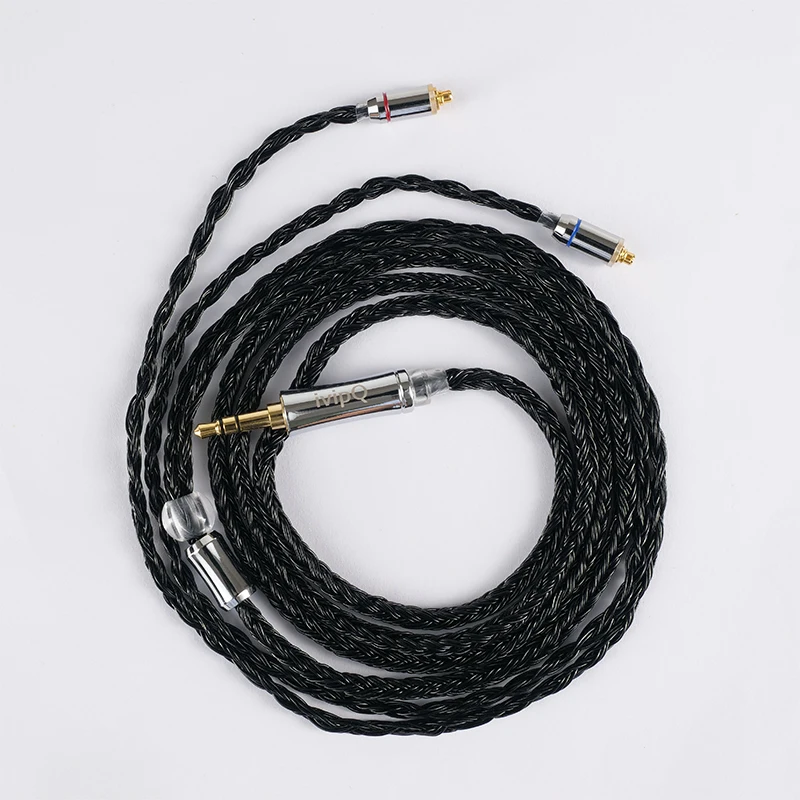 IvipQ 24-Lõi Đồng Mạ Bạc Tai Nghe Cáp 2.5/3.5/4.4Mm Cắm Tai Nghe Cho ST10/M1 Pro SENFER DT6/ZS10/ZS5/EDX CCA C04