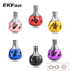 EKFan 30 35 40MM Aluminum Alloy Fishing Reel Handle Knobs for 1000-5000 Bastcasting Spinning Reels Fishing Tackle Accessory