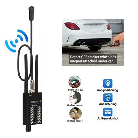 다기능 자석 감지기, RF 신호 탐지기, GSM 버그 GPS 추적기, 무선 숨겨진 카메라 감지기, 도청 방지