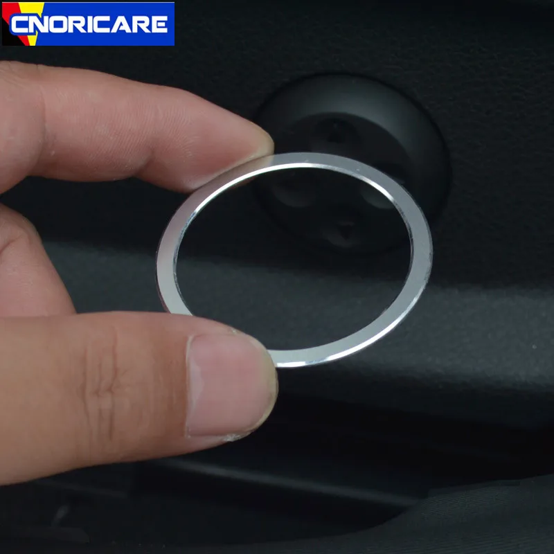 Aluminum Alloy Car Seat Adjustment Circle Decoration Stickers Trim For Mercedes Benz C E Class W205 W213 GLC X253 2015-2018