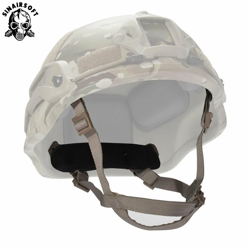 Tactical MICH ACH Helmet Retention System H-Nape Chin Strap For ACH/MICH/Fast Helmet Airsoft Hunting Paintball Sports Safety