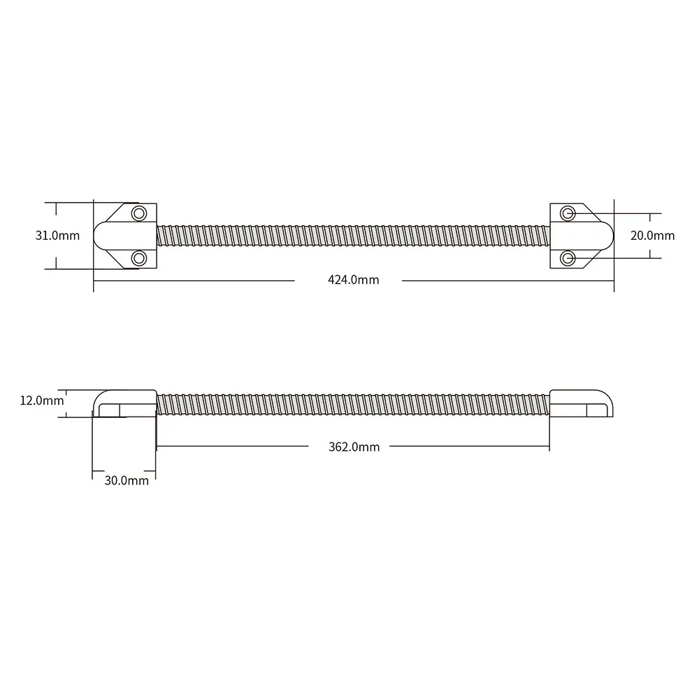 wire crossing device Metal exposed   sleeve tube pipe Cable Line for Control Lock Door Lock Guard wire pipe of access control