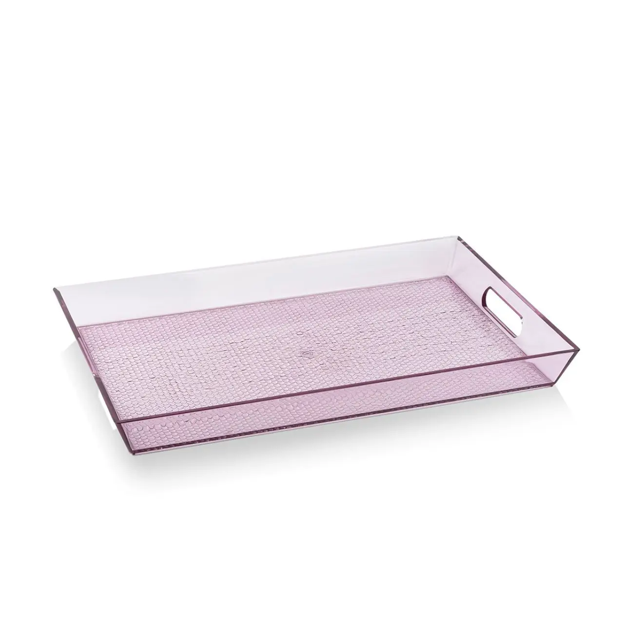 DOLBOVI Acrylic Pattern Damson tray tray поднос plateau de service