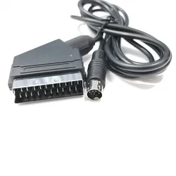 EU Version RGB Scart Cable Lead TV Wire for PAL Sega Saturn
