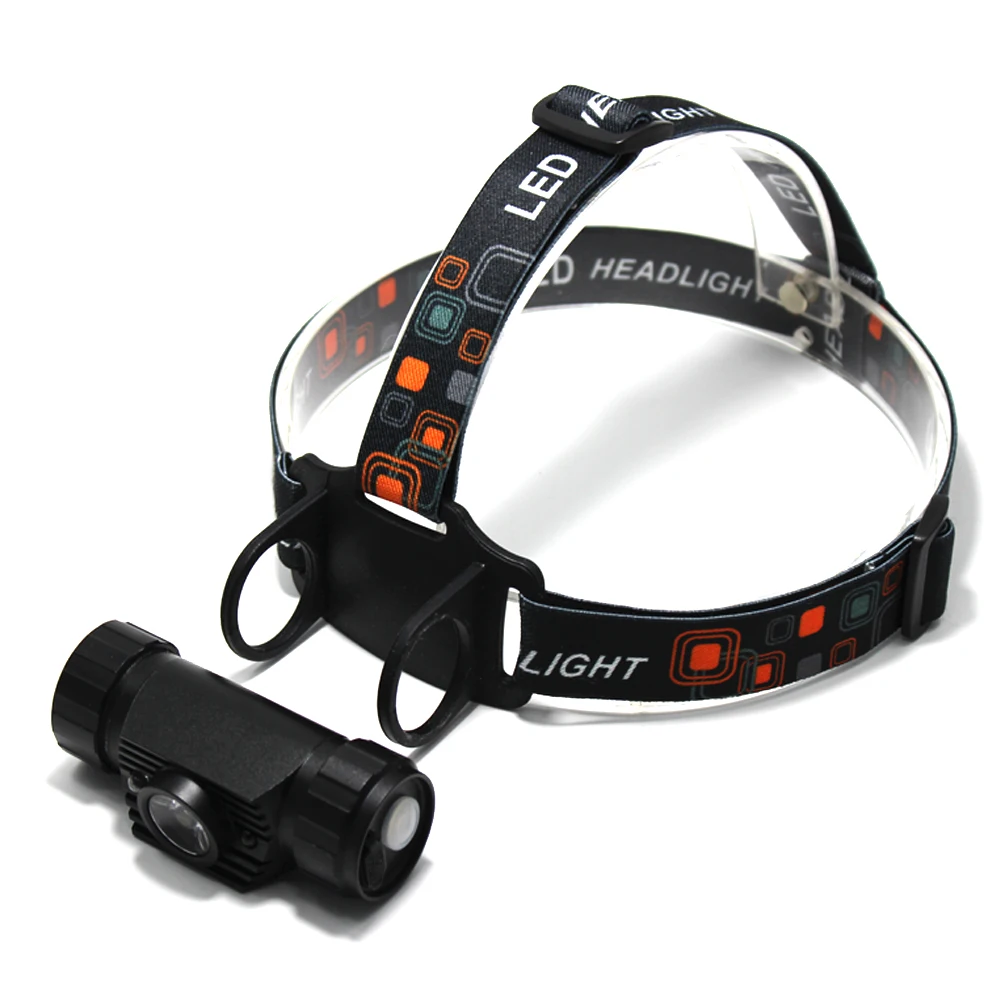 Mini Induction 18650 headlight IR Sensor Headlamp 2 modes USB Rechargeable Night running led flashlight Waterproof Camping Light