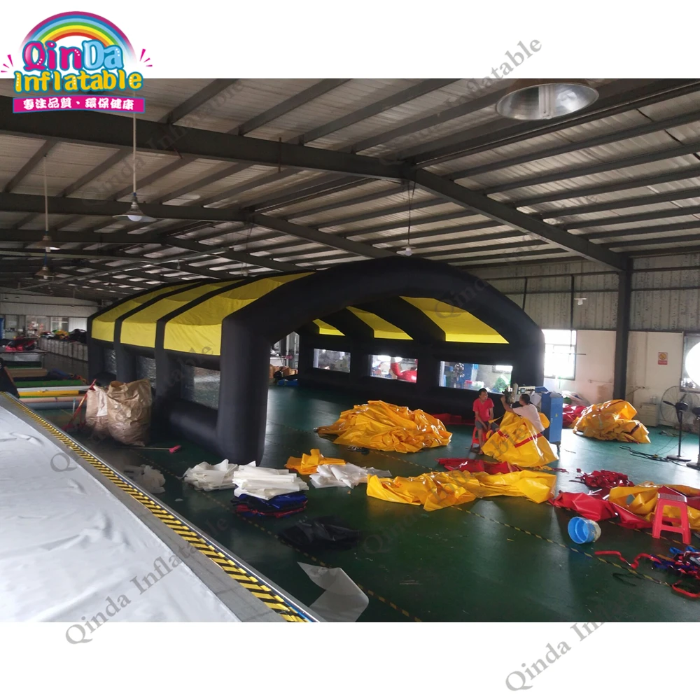 Free Shipping Durable Oxford Cloth Inflatable Marquee Tent,giant Inflatable Car Garage Tent With Air Blower