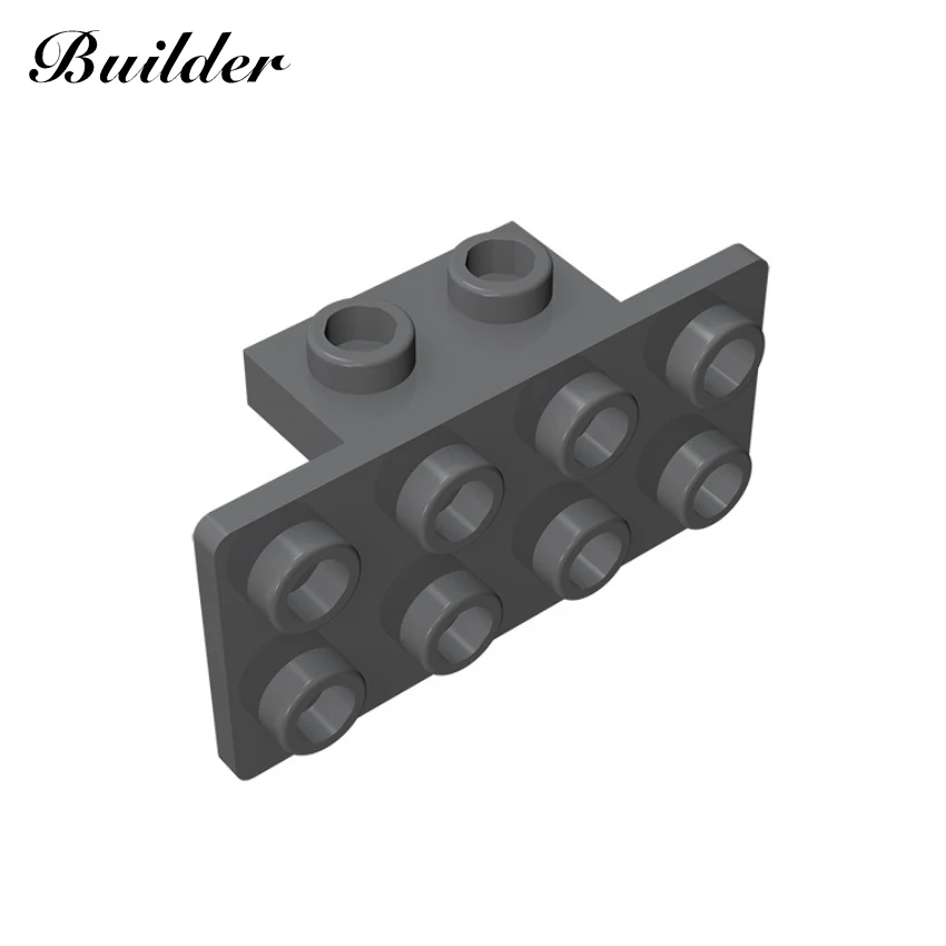 Little Builder Building Blocks Technological Parts 1x2-2x4 Bracket MOC Educational Toy for Children Compatible Brick 93274 10pcs