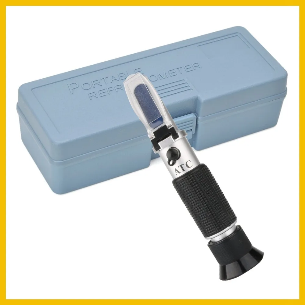 RZ Refractometer Optical Salinity Concentration meter salt Food Sodium Chloride Mariculture Handheld RZ112  0~28%