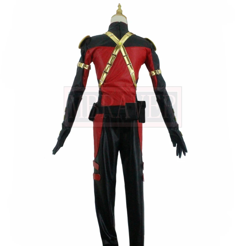 Red Robin Superhero Damian Wayne Tim Drake Cosplay Costume Custom Made Any Size