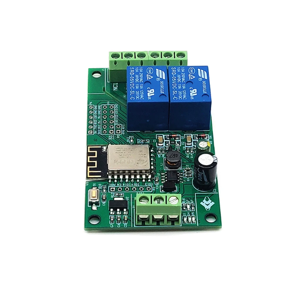 AC DC 5V/8-80V Power Supply ESP8266 WIFI 2 Channel 4 Channel Relay Module ESP-12F Development Board