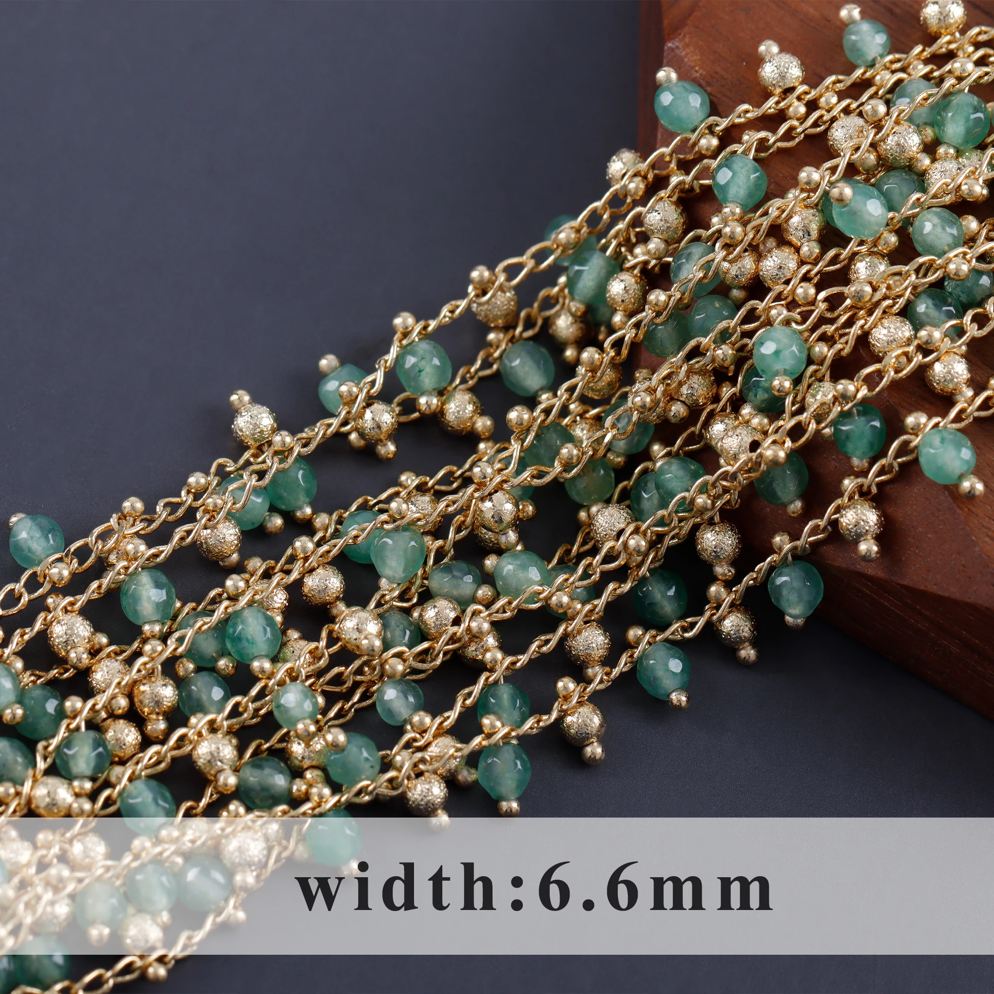 GUFEATHER C228,diy kette, 18k gold überzogen, kupfer, naturstein, pass ERREICHEN, nickel frei, schmuck machen, diy armband halskette, 1 mt/los