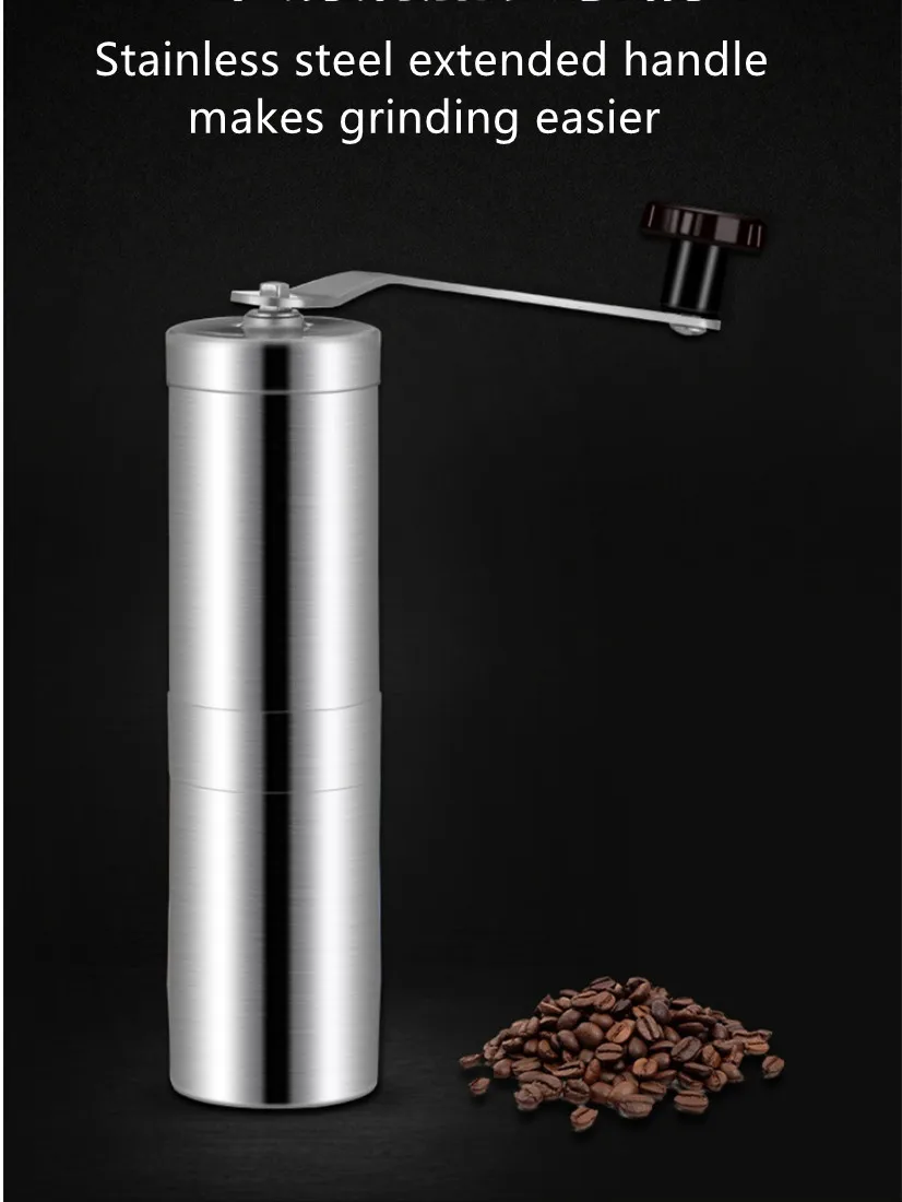 Ручной кофе монеткого управления, торговые автоматы для портативный кофемолка, нержавеющая сталь ручная кофемолка