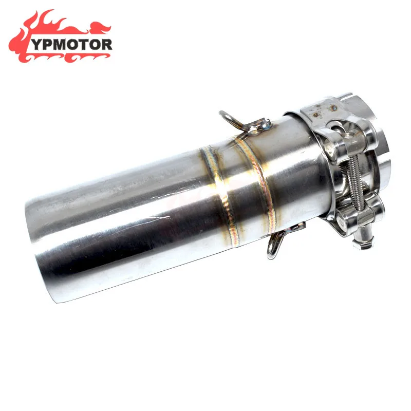 CRF1000 Sport Bike Motorcycle Slip On Middle Exhaust Pipe Mid Link Connection Muffler For Honda Africa Twin CRF1000L 2016-2019