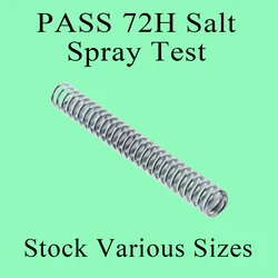 10pcs Custom small diameter spring stainless steel coil ballpoint pen springs
