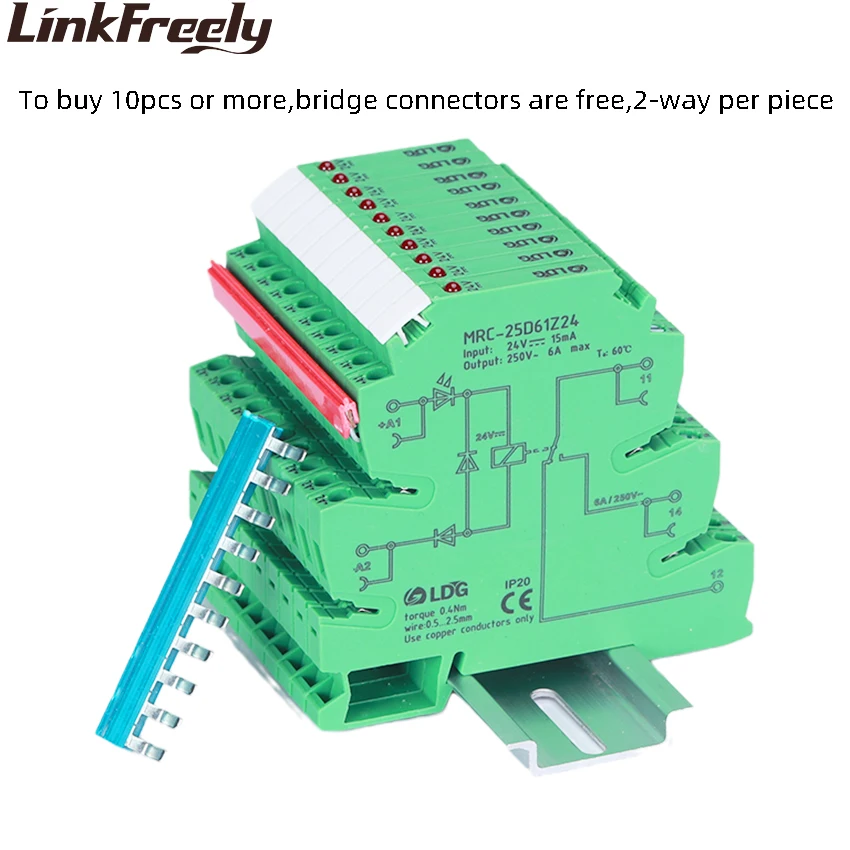 placa de modulo de rele 6a 250ac dc 10 pecas bobina 24vdc mini plc interface programavel interruptor de rele tensao 01