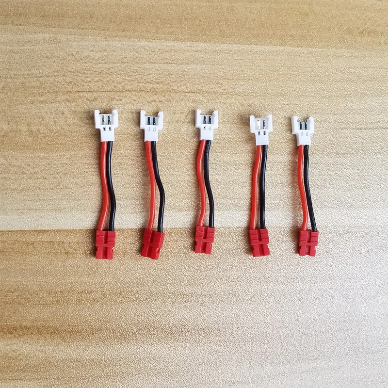 5PCS 3.7V Battery Connector Cable Conversion Wire Charging Adapter for Syma X5 X5C X5S X5SC X5SW RC Drone Conversion Accessory