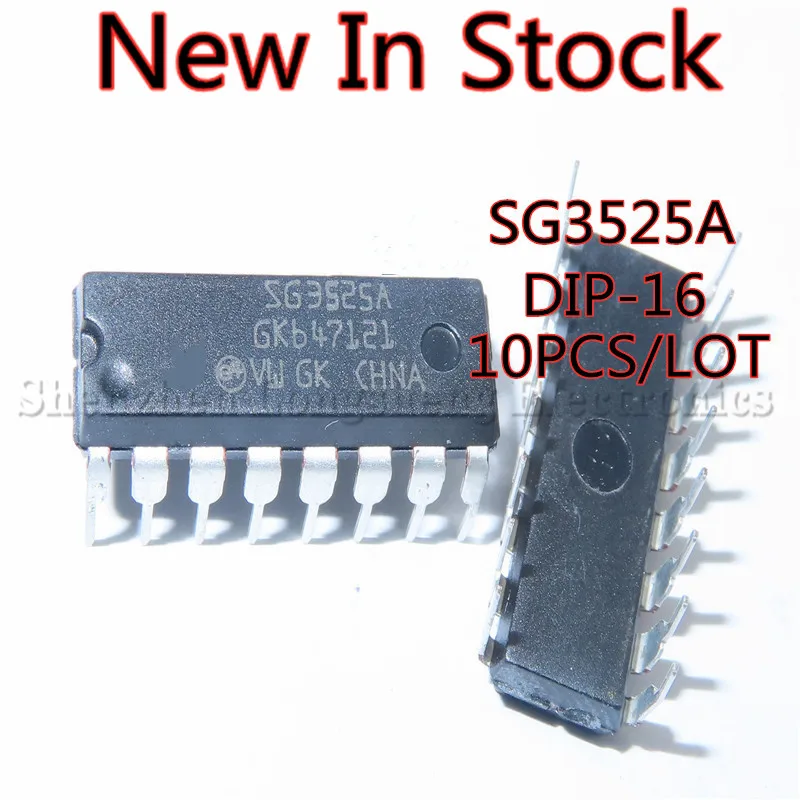 10PCS/LOT SG3525A SG3525AN SG3525 DIP-16 PWM controller/power IC New In Stock