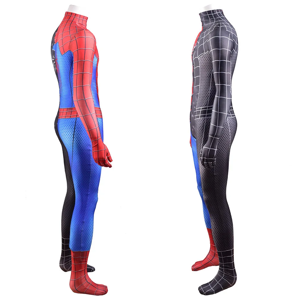 Symbiont Verbazingwekkende Spiderman Kostuum Cosplay Spandex Zentai Traje De Halloween Disfraz De Superhroe Disfraces Halloween Kostuum