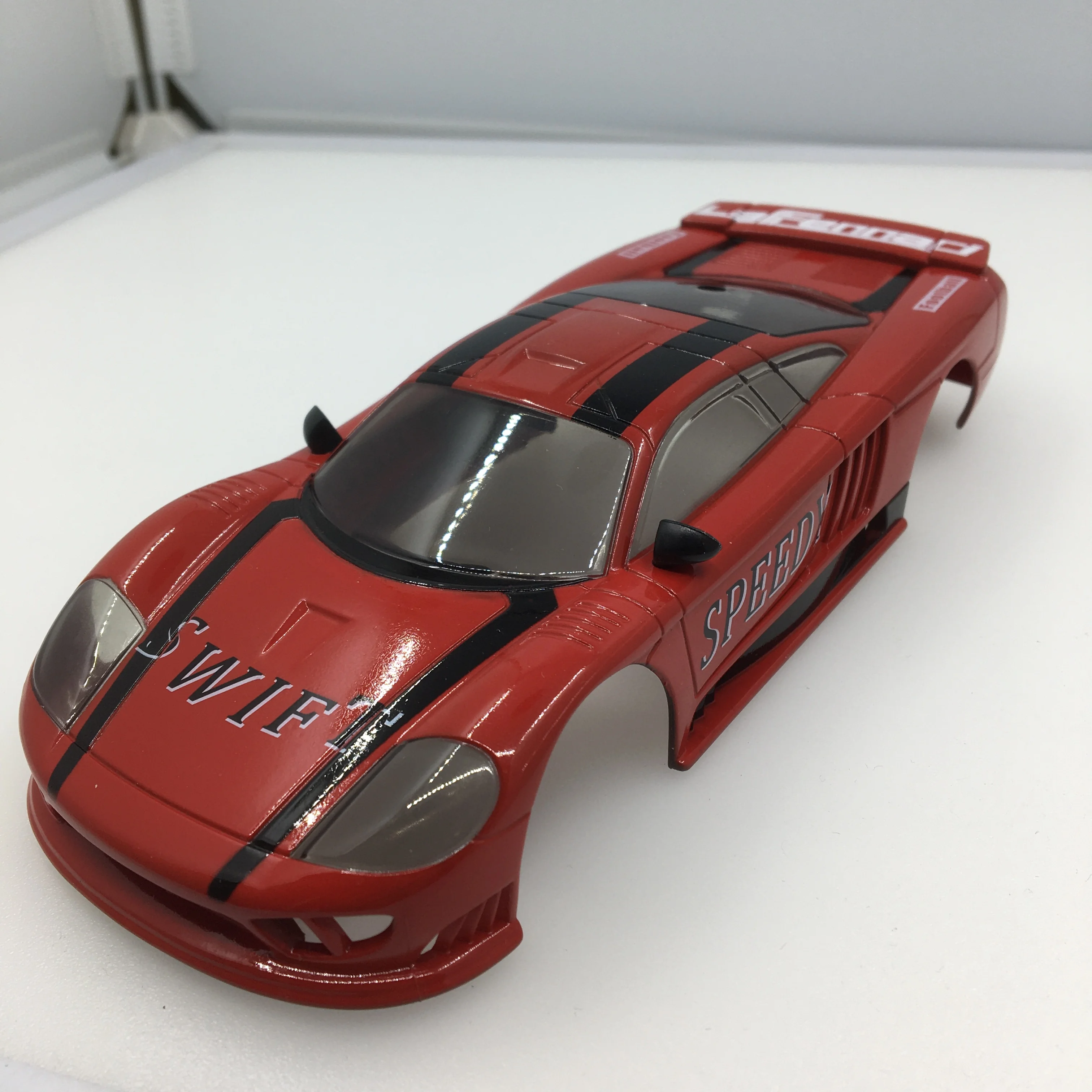 Saleen S7 Car Shell Body Shell 98mm Wheelbase for 1:28 RC Car Wltoys Mini-Q HGD1  XRX DRZ Kyosho Mini-Z AWD