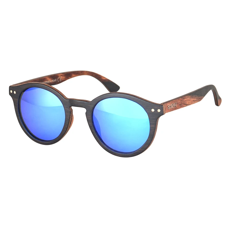 SHINU sunglasses men polarized 2023 Wooden glasses Women y2k sunglasses Natural Wood handmade eyewear Polarizing bezel fishing