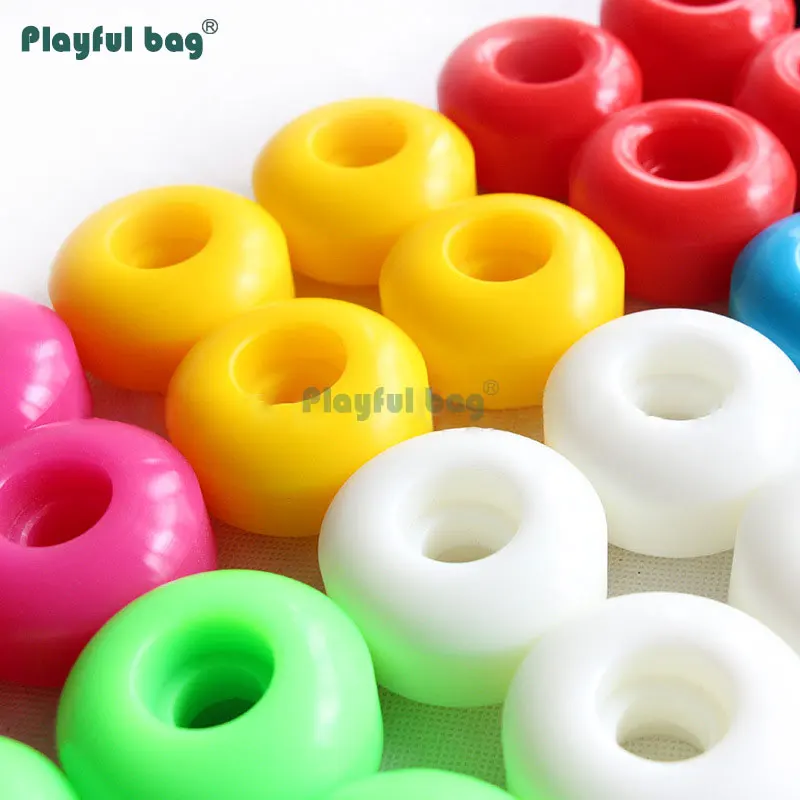 Playful Bag 52x32mm skateboard wheel 95A high hardness action wheel double rocker parts Street brushing PU line wheels AMB22