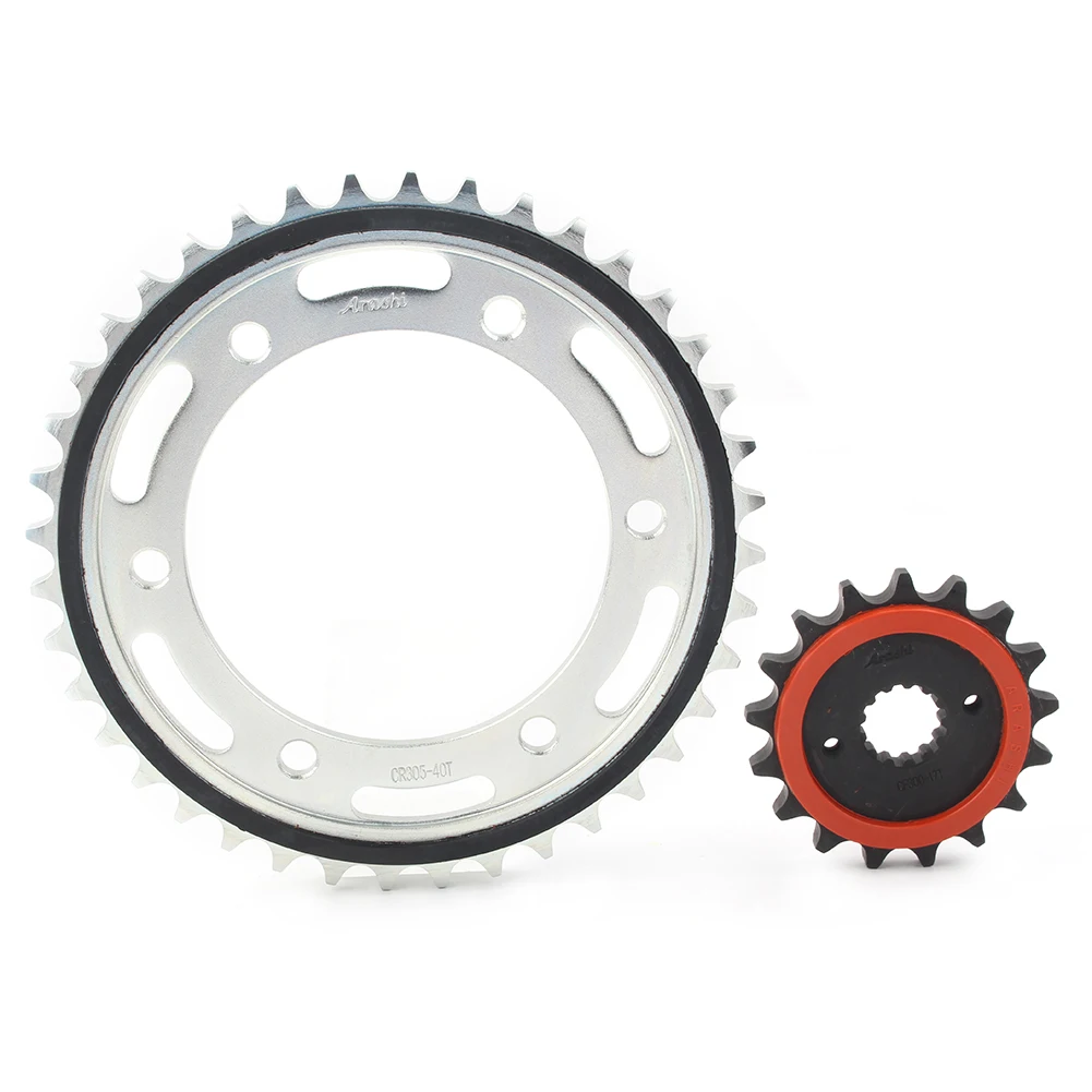 2X Motorcycle Engine Chain Drive Sprocket Front 14T & Rear 43T For Suzuki GSXR1300 1999 2000 2001 2002 2003 2004 2005 2006 2007