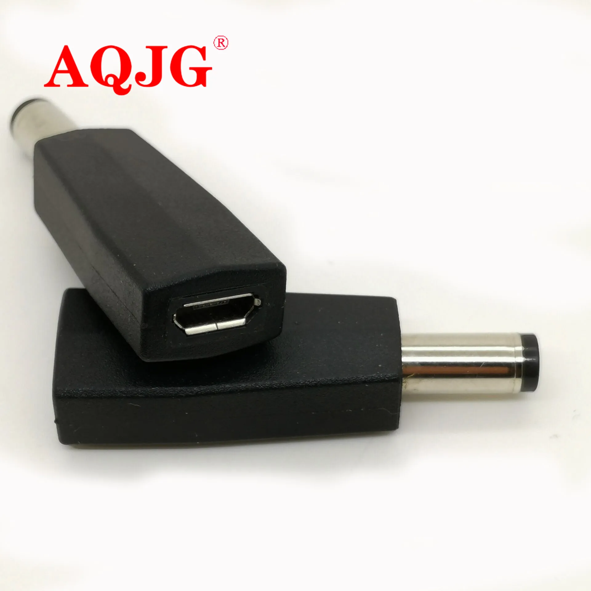 DC 5.5x2.1mm Male Plug To Micro USB Female Connector Adapter Charge Converter