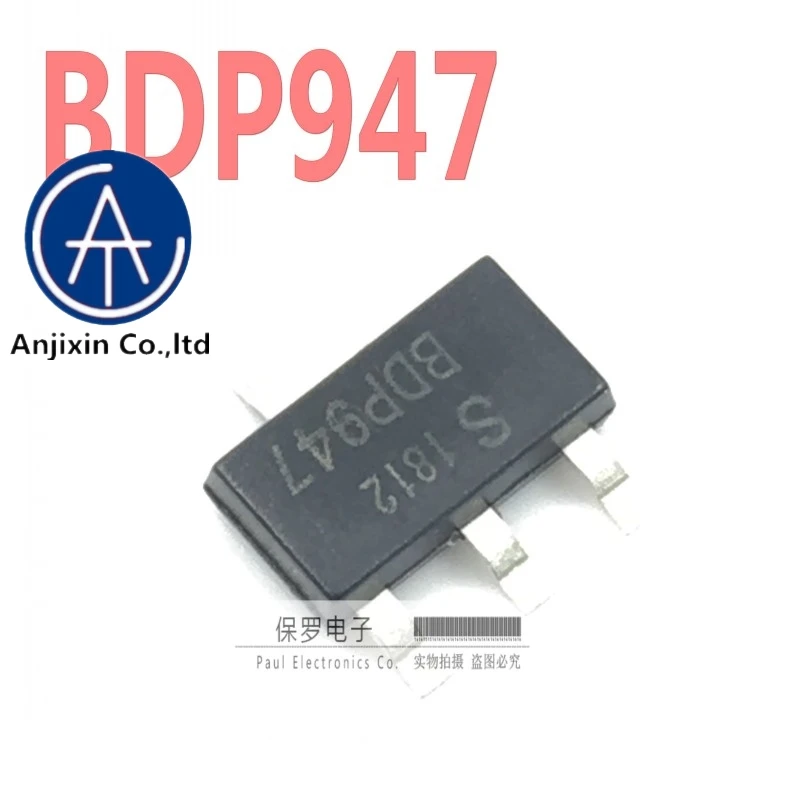 10 Buah 100% Asli dan Baru NPN Transistor BDP947 45V 3A SOT-223 Patch Baru Spot Real Stock