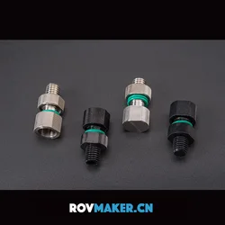 ROVMAKER M10 SolidสกรูอลูมิเนียมสแตนเลสM10 ถังเกลียวสกรูใต้น้ำหุ่นยนต์แคปซูลอุปกรณ์