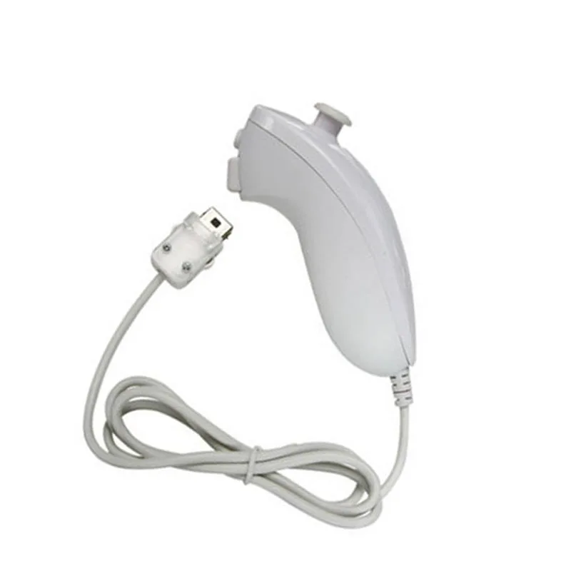 Vigrand Baru 1 Buah Kontroler Nunchuck untuk Nintendo Wii Konsol