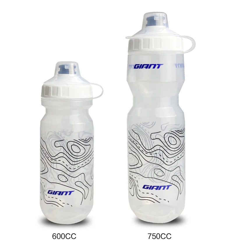 Giant NE Series Bottle Bicycle Water Bottle MTB Mountain Road Bike Kettle Portable Outdoor Sports Cup 600ml 750ml