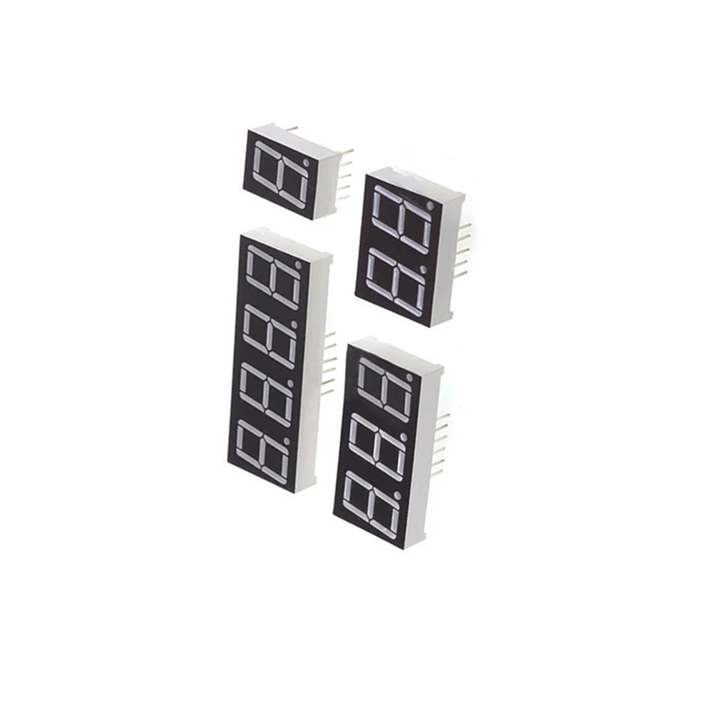 5 PÇS/LOTE 0.36 Polegada Display LED Segmento de 7 1 Bit/2 Bit/Bit 3/4 Bit Dígitos Tubo Red Common Cathode/Ânodo Digital 0.36 Polegada Levou