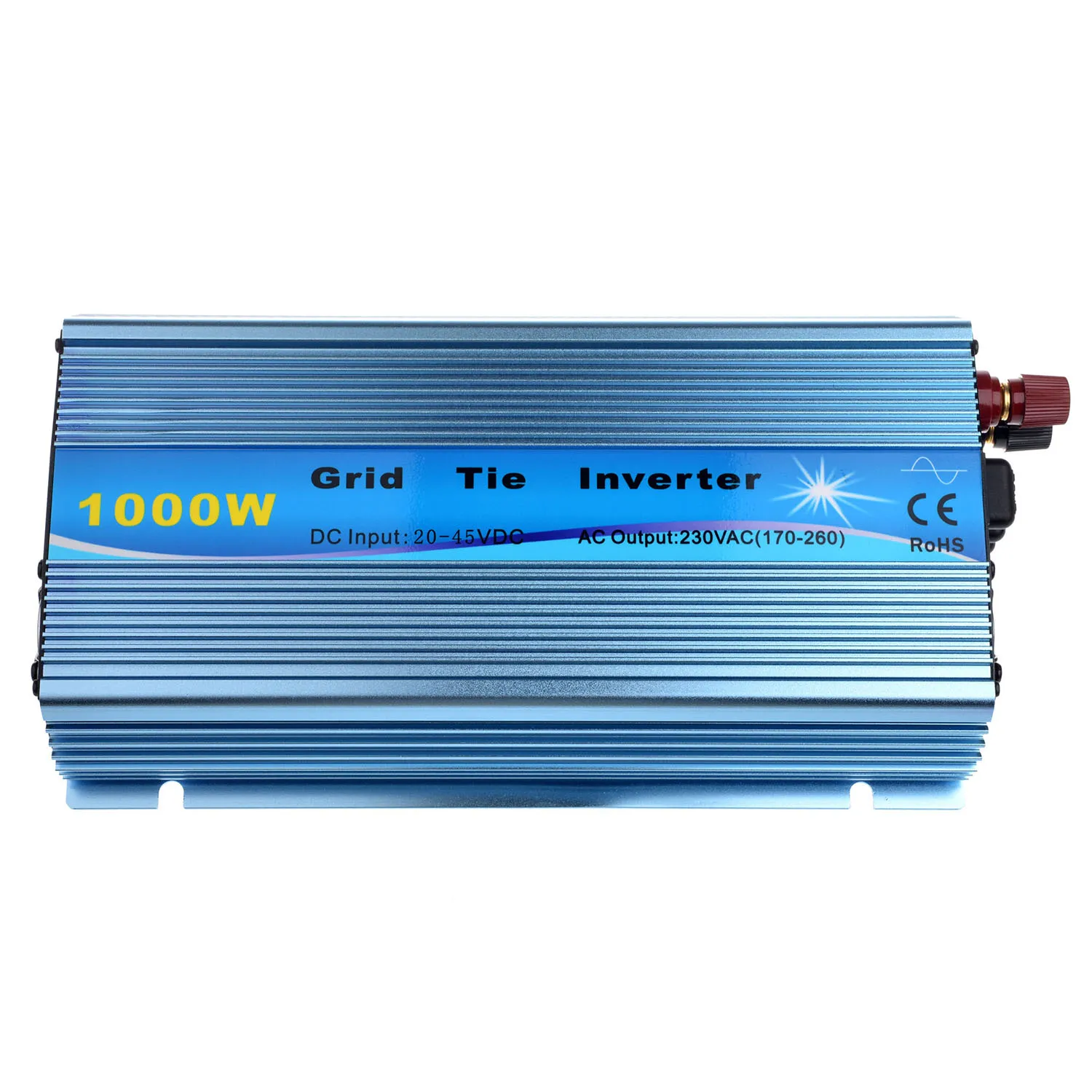 1000W Grid Tie Inverter DC18V/24V/36V to AC110V/220V MPPT Pure Sine Wave Inverter Use For Solar Panel 1000W Inverter CE