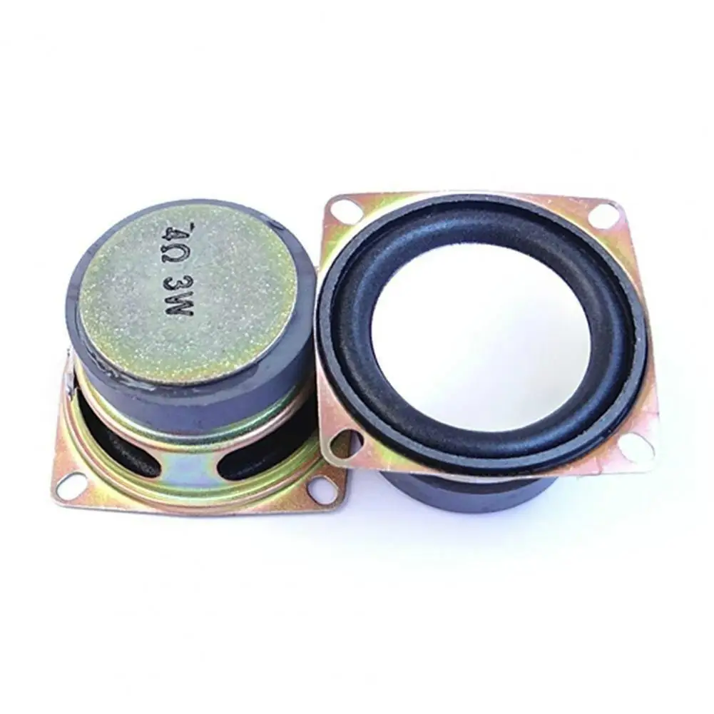 2 Inch 4OHM 3W speaker mini audio mini speaker music full range of sound quality metal material sporty fashion