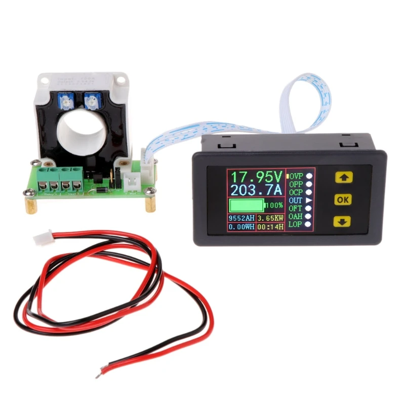 

Wholesale Digital Multimeter 0-90V 0-100A Voltmeter Ammeter Power Multifunctional Bidirectional Meter