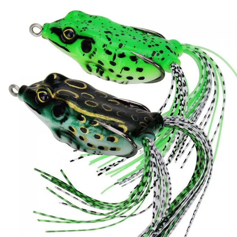 

1 PC Soft Frog Lure Silicone Bait 6cm 15g Fishing Lure Wobblers Artificial Bait