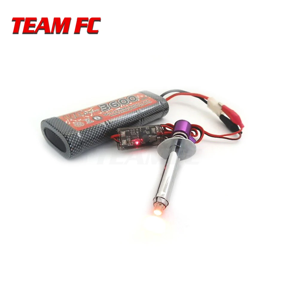 HSP candles Glow Plug Starter Igniter for 1:8 1:10 Nitro Buggy Truck RC Model Car Baja Boat Plane Helicopter 80100