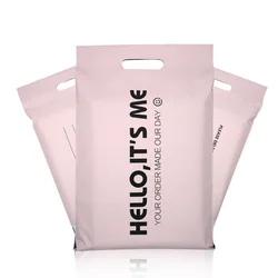 INPLUSTOP 20PCS Pink Bag Color D2w Biodegradable Poly Mailer Bags Waterproof Envelopes Self Seal Post Pouch Thicken Courier Bags
