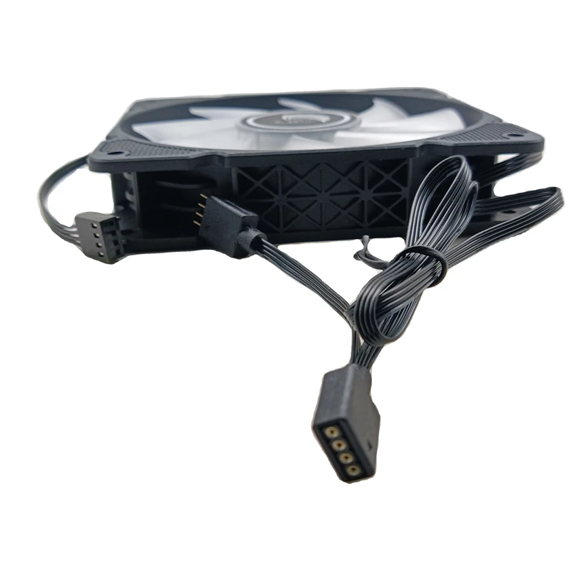 12cm AURA RGB 12V 4PIN Case Fan Quiet PC Radiator CPU Cooler ARGB 4pin sync with motherboard Fans