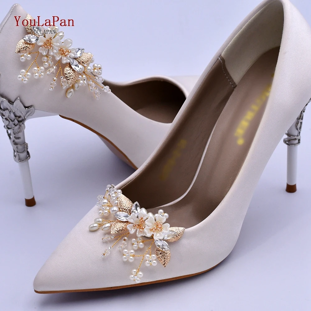 YouLaPan 2pcs 2020 New Shoe Clip Rhinestone Charms Women Wedding High Heels Fashion Buckle Accessories Clothes Decoration X21