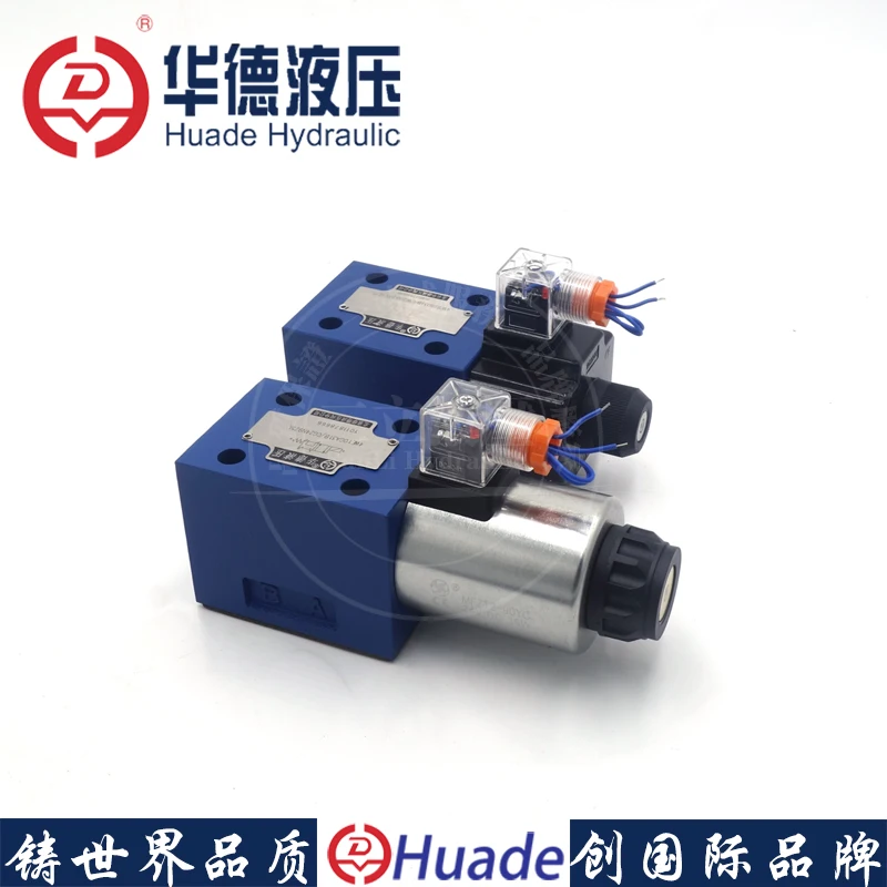 Thủy Lực Đế Van Hướng 4WE10D 10Y 10C 3WE10A 10B 1 Chiều Van Điện Từ