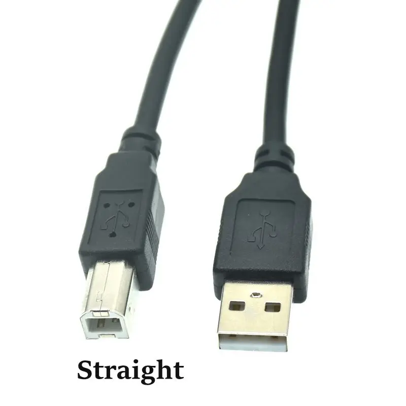 USB 2.0 Print Cable Type A to B Male to Male Printer Short Cable For Canon Epson HP ZJiang Label Printer DAC USB Printer 1M 3M 5