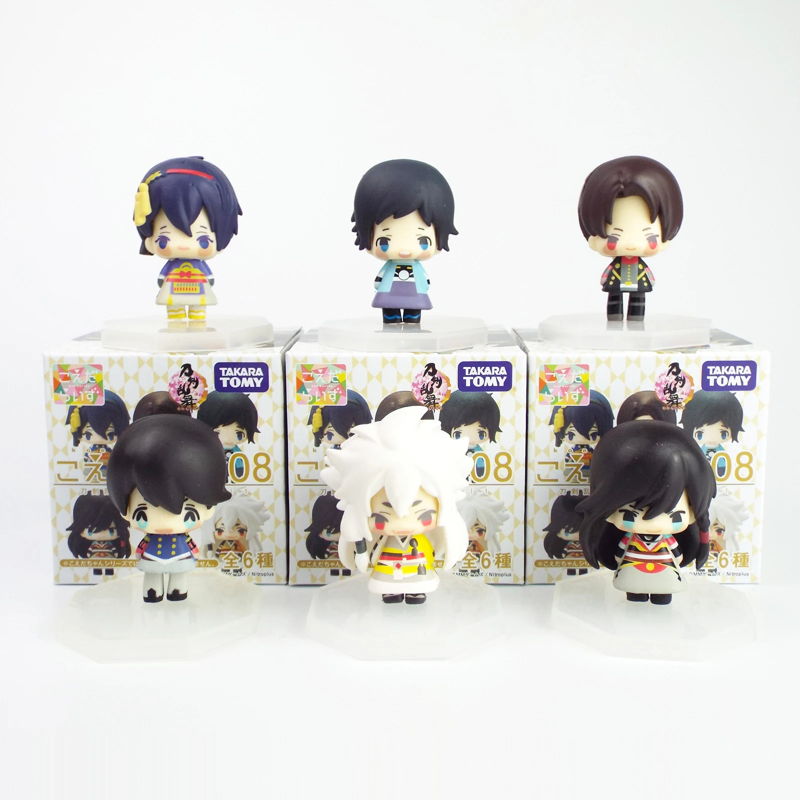 Touken Ranbu Online Daolang Blind Box Egg Q Version Hand-made Model Doll Decoration Action Figure TOYS