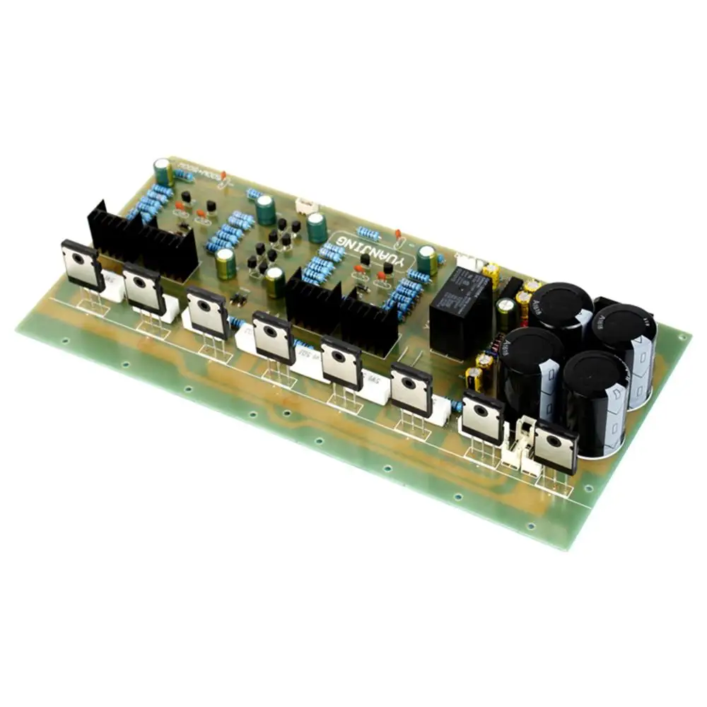 

High Power Amplifier Board 400W+400W New Toshiba 2SC5200 2SA1943 AMP